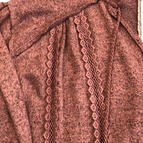 Miss Me Oversized Fleece Top SMALL - Picture 13 of 16